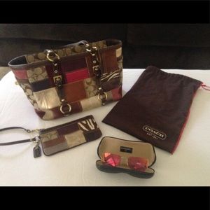 COACH Tote Purse Set